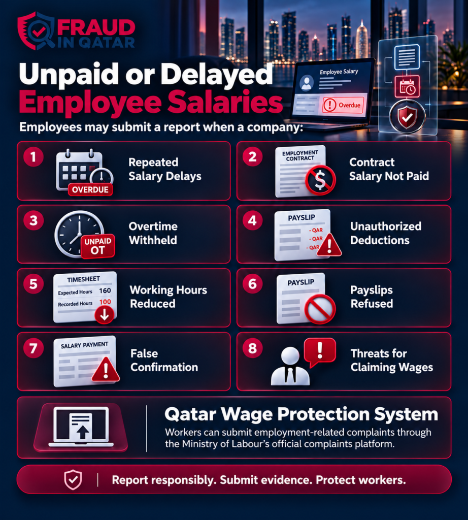 Qatar Salary Rights Reporting Guide